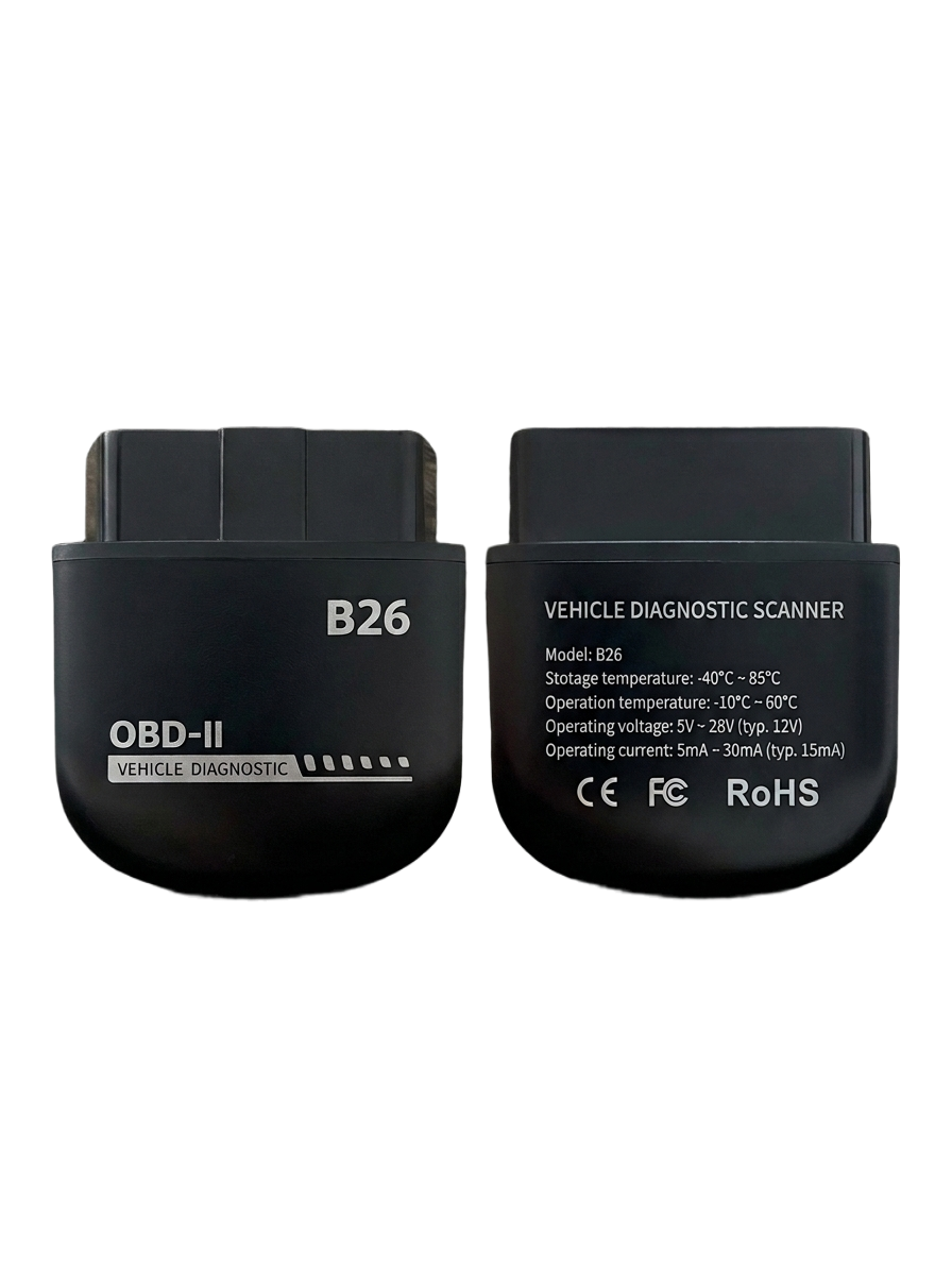 DriveChekk B26 front and back view